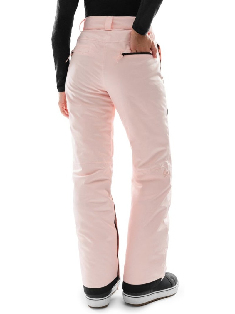 Snowboard broek voor dames Roze - Kiabi