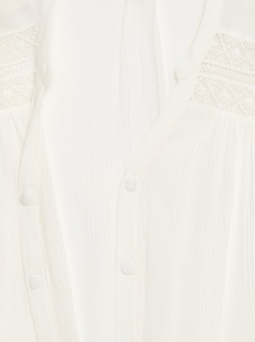 So Easy blouse met korte mouwen - Kiabi