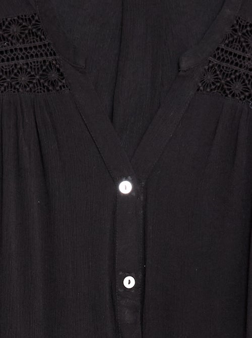 So Easy blouse met korte mouwen - Kiabi