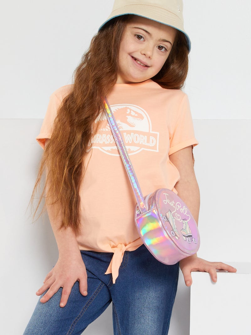 So Easy T-shirt 'Jurassic World' roze - Kiabi