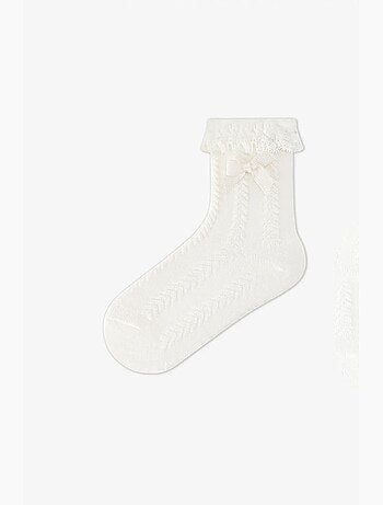 Socquettes en dentelle penti