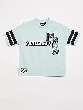 Soepel sport T-shirt 'Minecraft' met korte mouwen