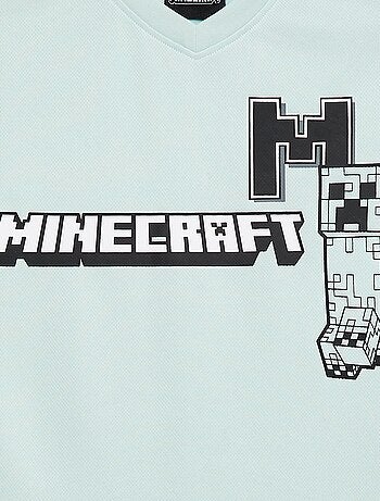 Soepel sport T-shirt 'Minecraft' met korte mouwen