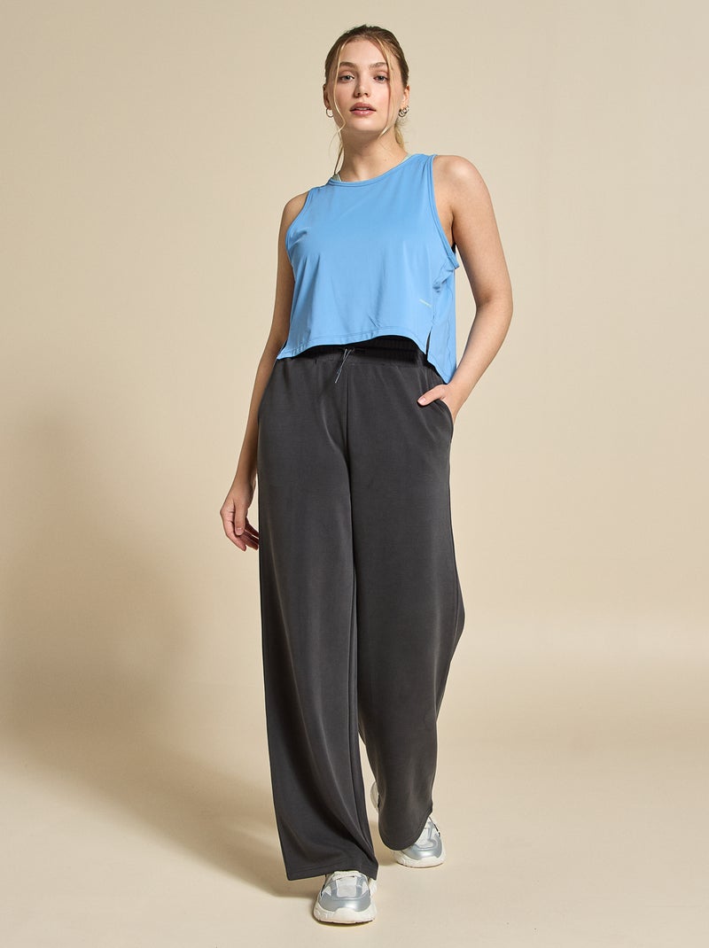 Soepel sporthemd - (ekstract) Blauw - Kiabi