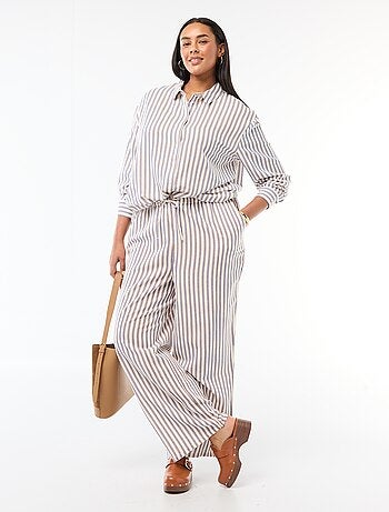 Soepele blouse met lange mouwen
