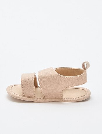 Soepele sandalen met 2 bandjes