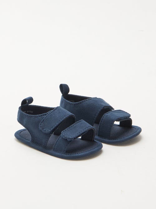 Soepele sandalen met 2 bandjes - Kiabi