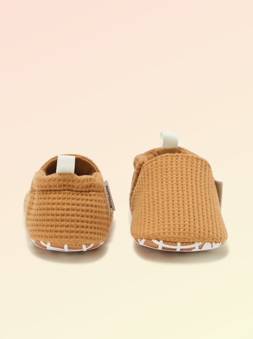 Soepele slofjes met elastiek motoriek 1 - Kitchoun - Kiabi