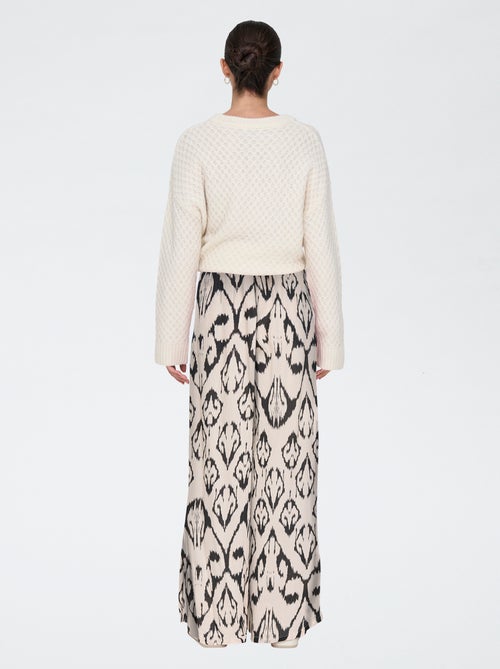 Soepele, wijde broek 'JDY' - Kiabi