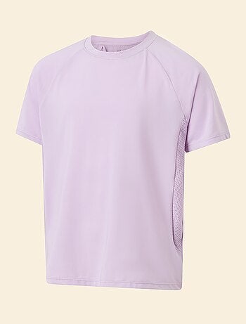 Ekstract - Soepelvallend sport T-shirt met korte mouwen
