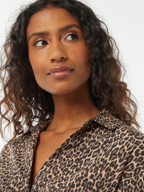 Soepelvallende blouse - Kiabi