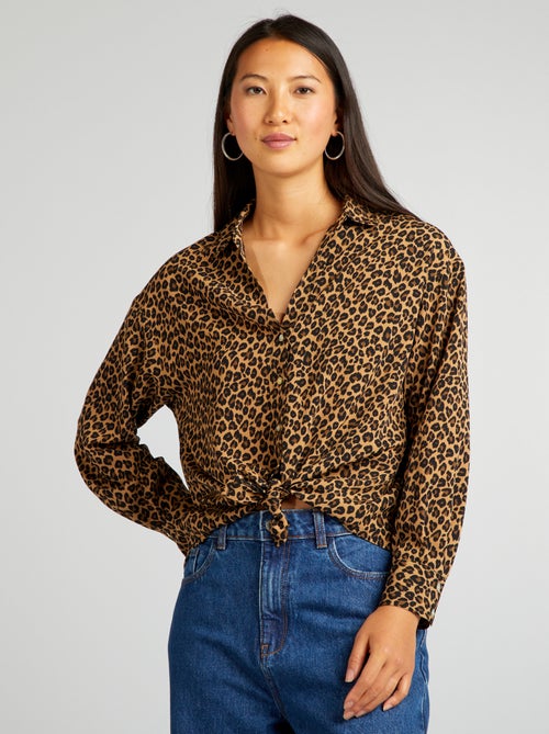 Soepelvallende blouse - Kiabi