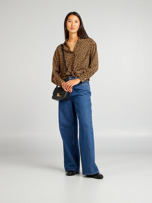 Soepelvallende blouse - Kiabi