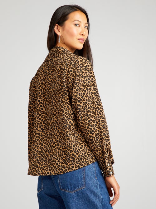 Soepelvallende blouse - Kiabi