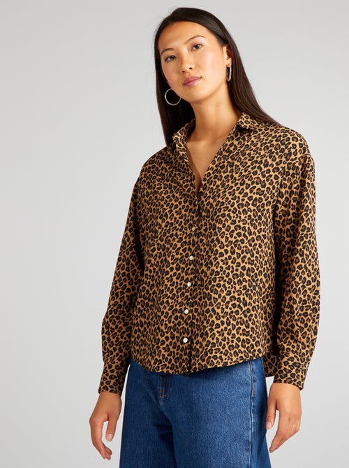 Soepelvallende blouse - Kiabi