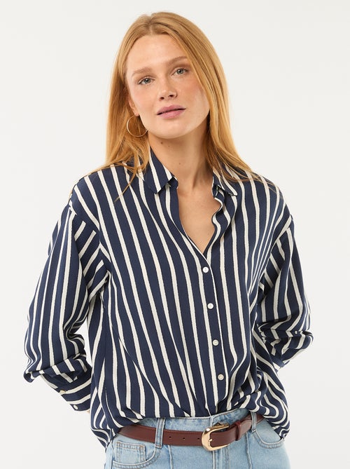 Soepelvallende blouse - Kiabi
