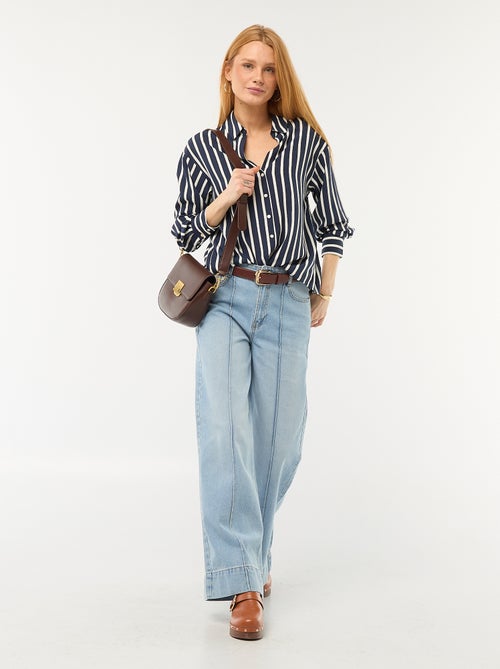 Soepelvallende blouse - Kiabi