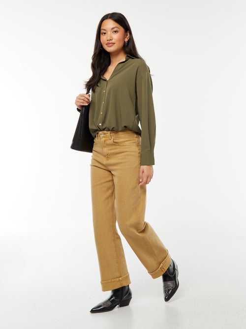 Soepelvallende blouse - Kiabi