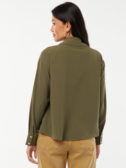 Soepelvallende blouse - Kiabi