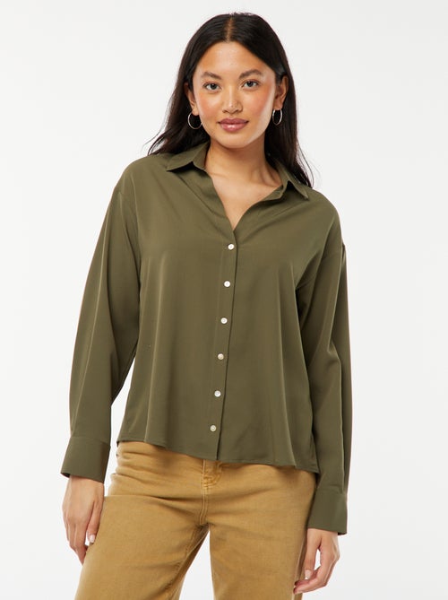 Soepelvallende blouse - Kiabi