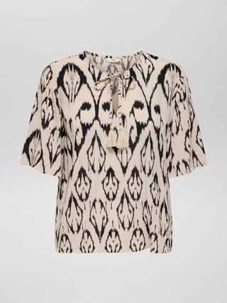 Soepelvallende blouse met print 'JDY'