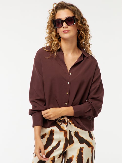 Soepelvallende blouse - Kiabi