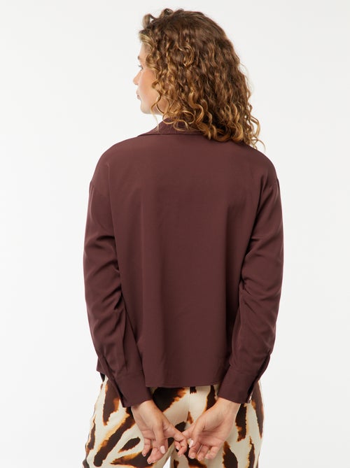 Soepelvallende blouse - Kiabi
