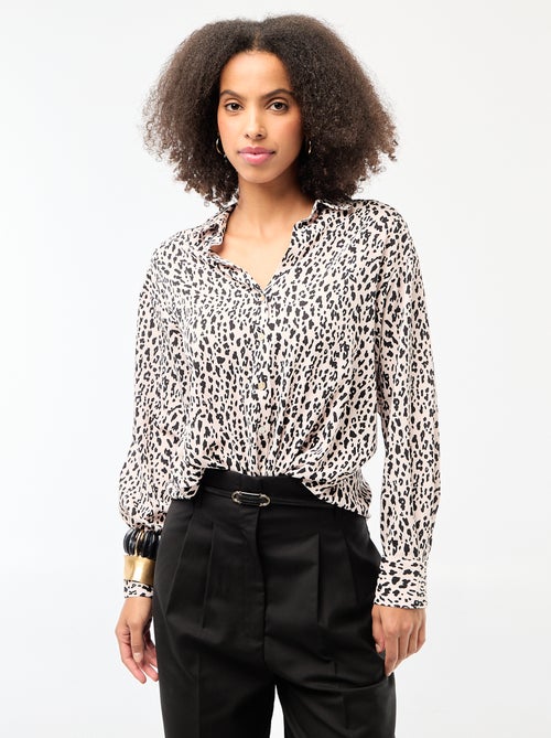 Soepelvallende blouse - Kiabi