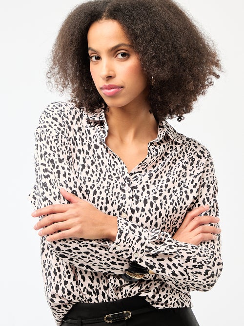 Soepelvallende blouse - Kiabi