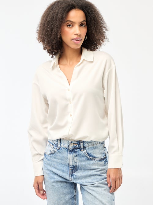 Soepelvallende blouse - Kiabi