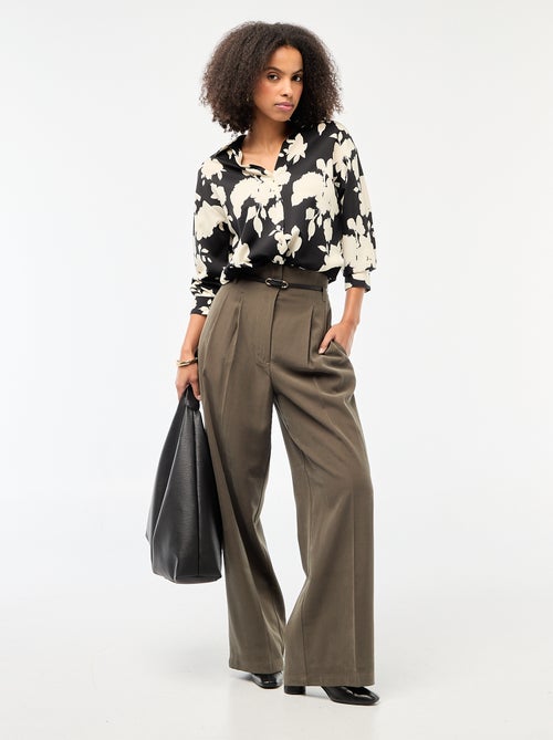 Soepelvallende blouse - Kiabi