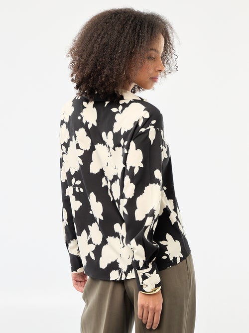 Soepelvallende blouse - Kiabi