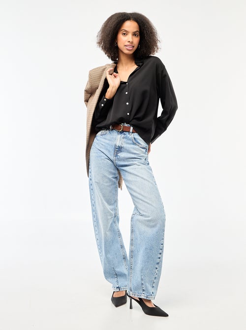 Soepelvallende blouse - Kiabi