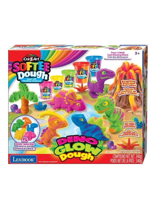 Softee dough dino neon klei set - Kiabi Softee dough dino neon klei set - Kiabi