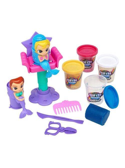 Softee dough glinsterende zeemeermin stylingssalon - Kiabi Softee dough glinsterende zeemeermin stylingssalon - Kiabi