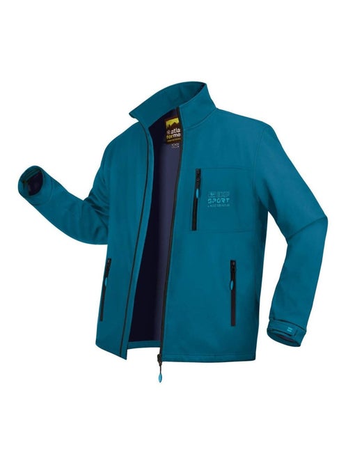 Softshell-jack met microfleece voering - atlas for men - Kiabi