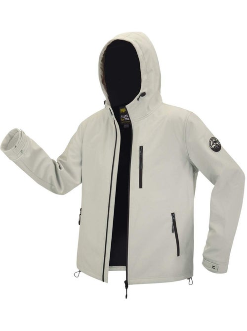 Softshell jack trek park - atlas for men - Kiabi