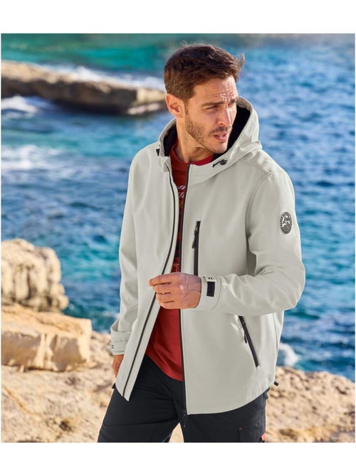 Softshell jack trek park - atlas for men - Kiabi