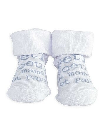 Sokjes voor baby - petit coeur