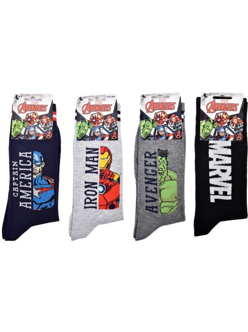 Sokken AVENGERS - Set van 4 paar - Kiabi Sokken AVENGERS - Set van 4 paar - Kiabi