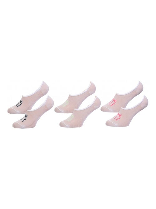 Sokken dames ELLE Basic - Set van 3 - Kiabi Sokken dames ELLE Basic - Set van 3 - Kiabi