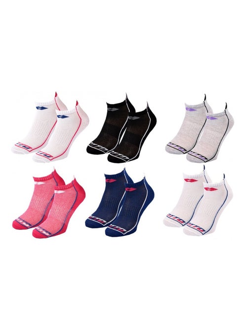 Sokken dames LOTTO - Set van 6 paar - Kiabi Sokken dames LOTTO - Set van 6 paar - Kiabi