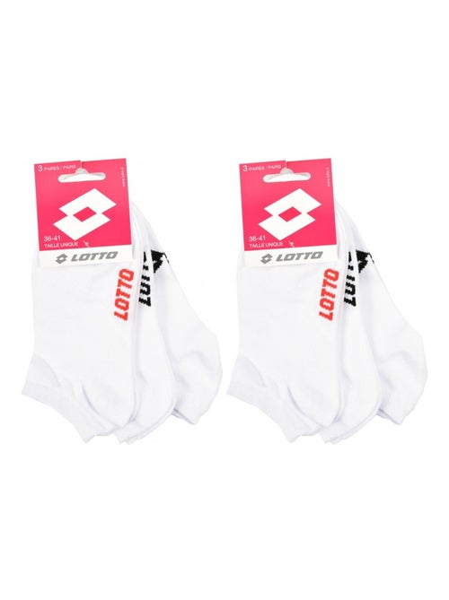 Sokken dames LOTTO - Set van 6 paar - Kiabi Sokken dames LOTTO - Set van 6 paar - Kiabi