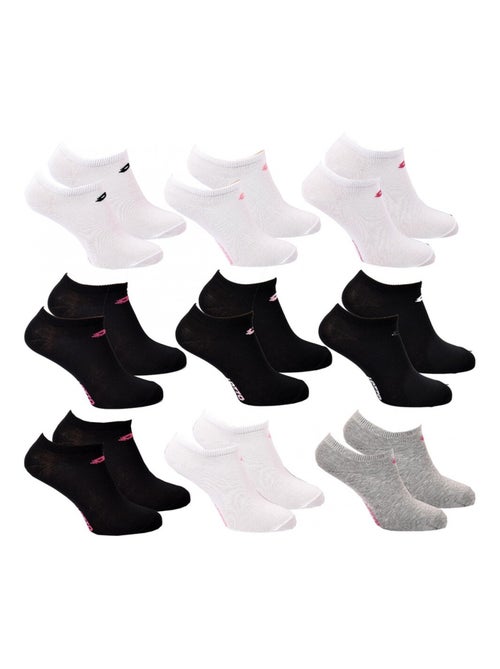 Sokken dames lotto - set van 9 - Kiabi Sokken dames lotto - set van 9 - Kiabi