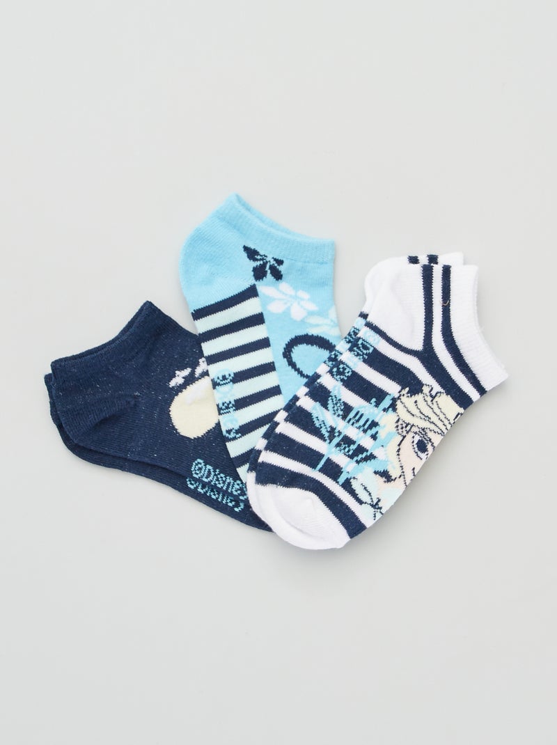 Sokken 'Frozen' - Set van 3 BLAUW - Kiabi