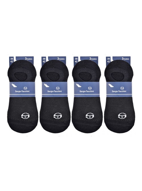 Sokken heren footies sergio tacchini - set van 12 - Kiabi Sokken heren footies sergio tacchini - set van 12 - Kiabi