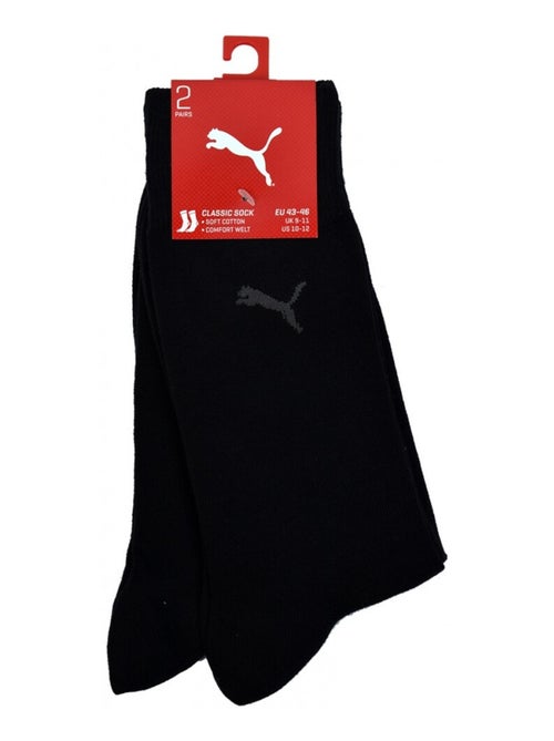 Sokken heren stadskleding PUMA CLASSIC set van 2 - Kiabi Sokken heren stadskleding PUMA CLASSIC set van 2 - Kiabi
