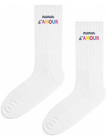 sokken MAMAN D'AMOUR COLORÉE WAF