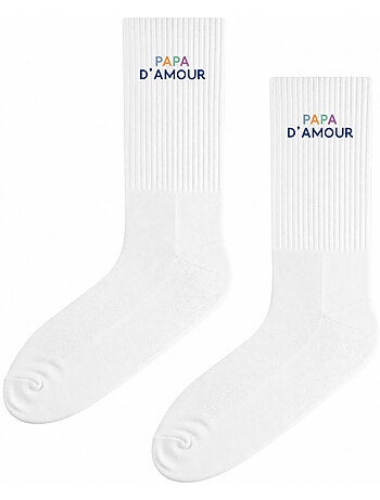 sokken PAPA D'AMOUR COLORÉ