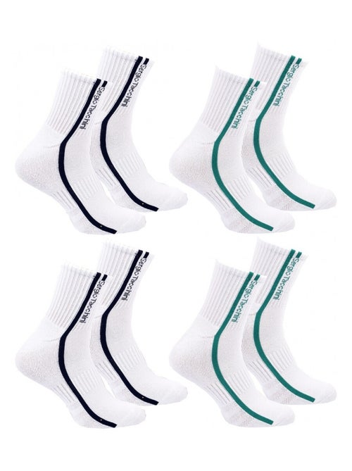 Sokken quarter sergio tacchini set van 4 paar - Kiabi